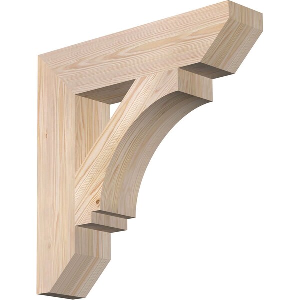 Ekena Millwork Imperial Slat Smooth Bracket, Douglas Fir, 5 1/2"W x 26"D x 26"H BKT06X26X26IMP06SDF - main